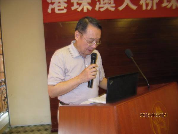 省公路学会副理事长胡小庄讲话