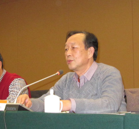 省公路学会常务理事长白山云讲话