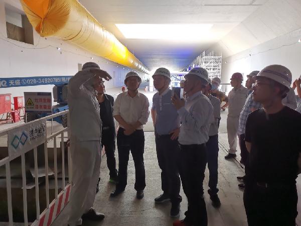 2西人工岛沉管隧道施工现场交流学习